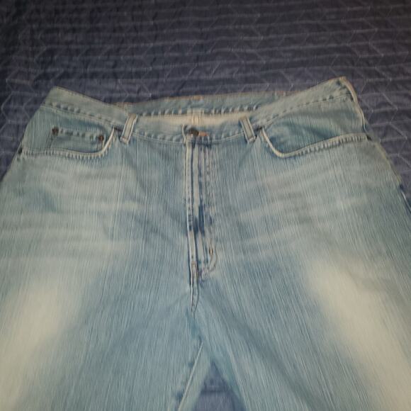 Vintage Polo Ralph Lauren Men’s 38x29 Dungarees Country Fit Straight Denim Jeans - Picture 3 of 14